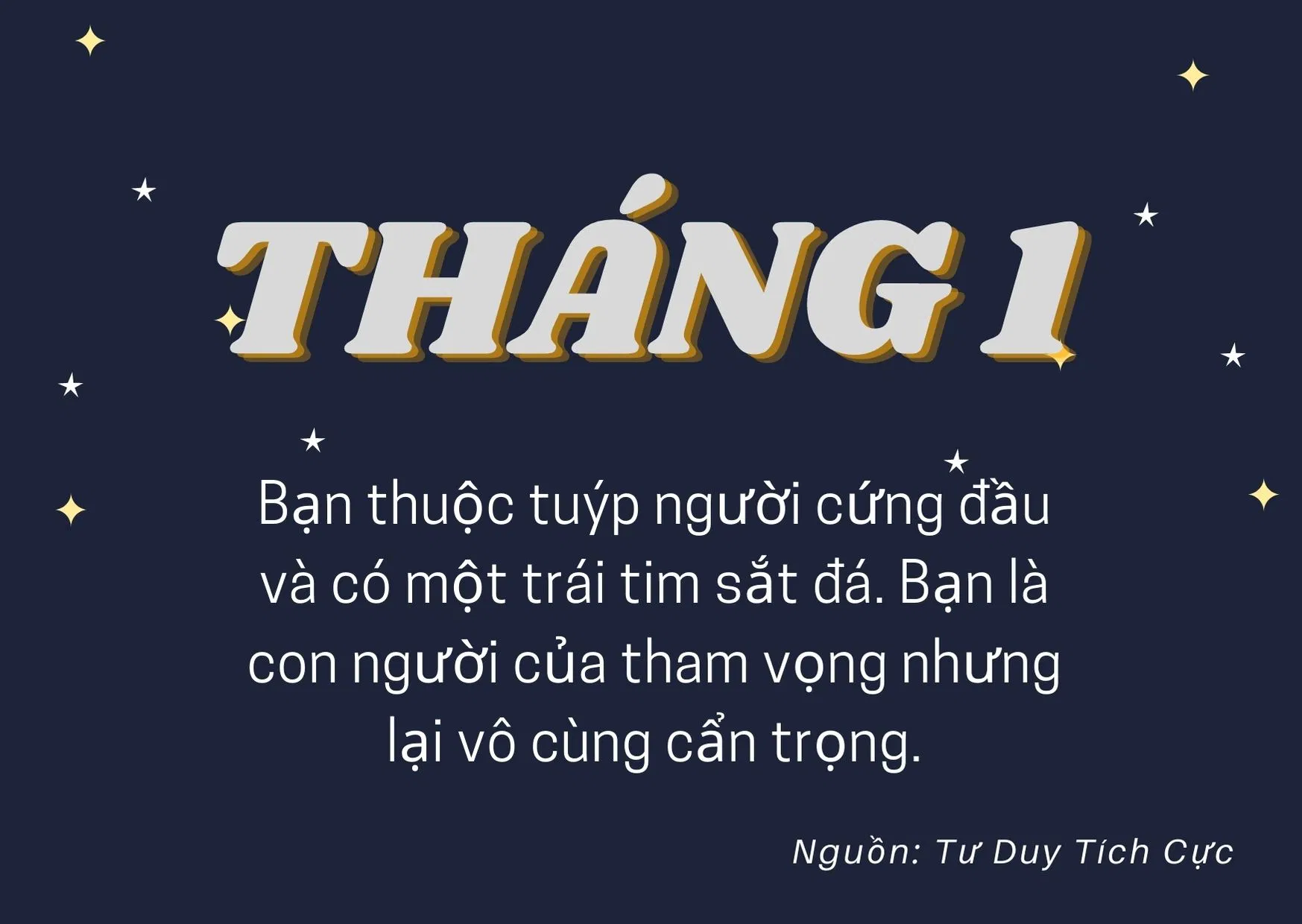 Tháng 1 (Ảnh: Lavenmin)