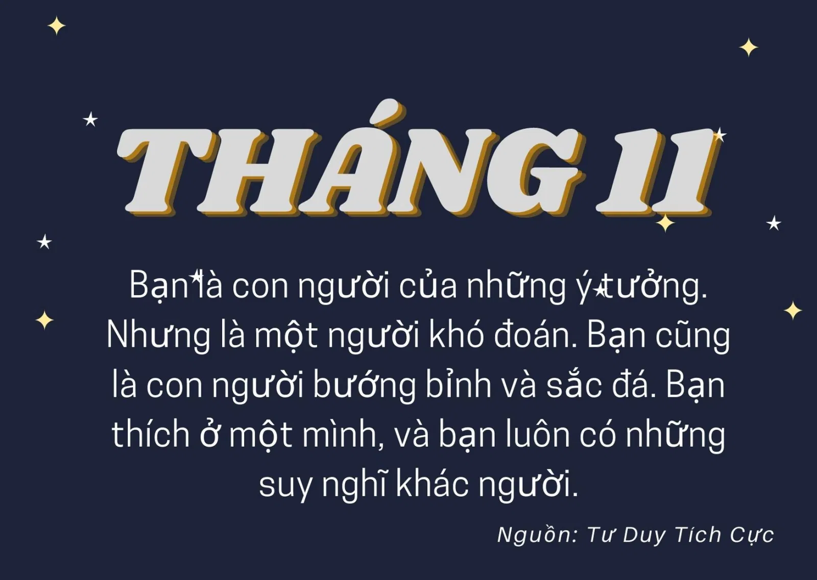 Tháng mười một (Ảnh Lavenmin)