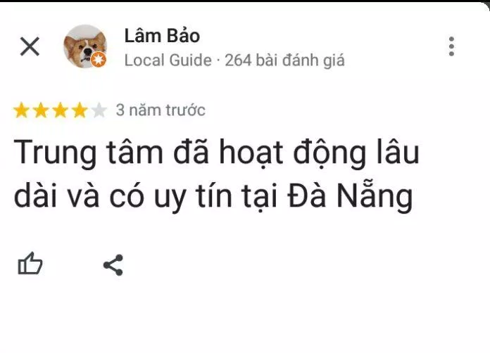 Đánh giá của học viên về trung tâm tiếng Anh Apollo Đà Nẵng (ảnh: BlogAnChoi) Đánh giá của học viên về trung tâm tiếng Anh Apollo Đà Nẵng (ảnh: BlogAnChoi)