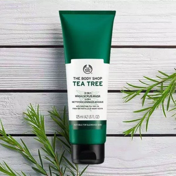 Sữa rửa mặt The Body Shop Tea Tree Oil với 3 tác động vượt trội ( Nguồn: internet)