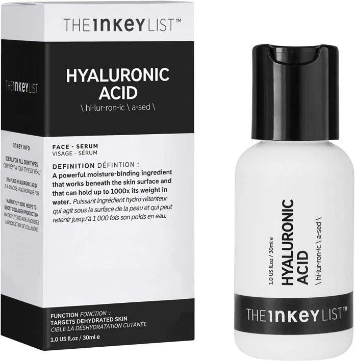 Review tinh chất dưỡng ẩm The Inkey List Hyaluronic Acid