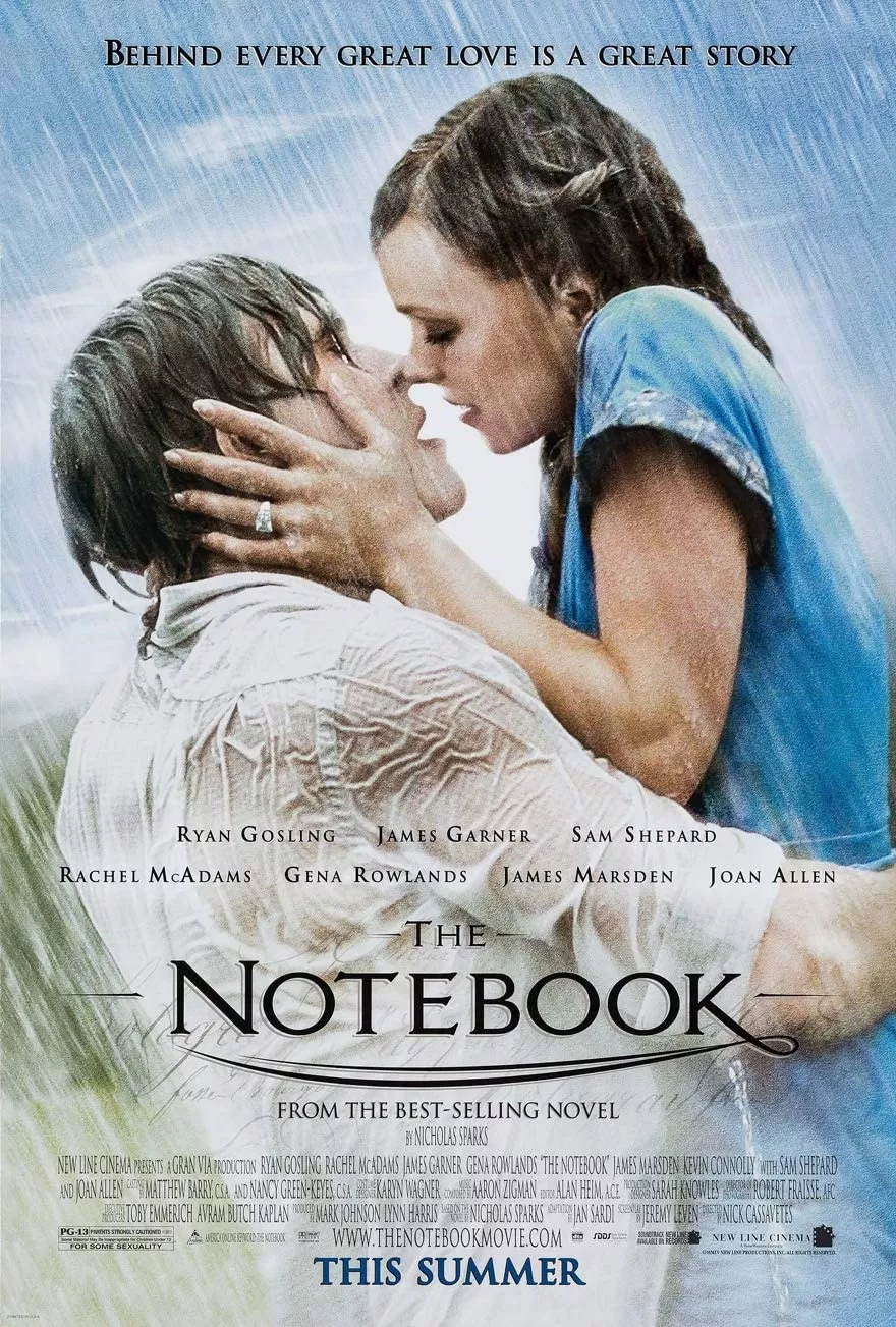 Poster phim The Notebook (Nguồn: Internet)