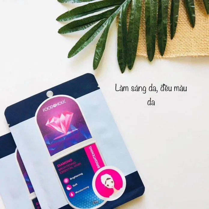 Mặt nạ Foodaholic Diamond Brightening Essential Mask (Nguồn: Internet).