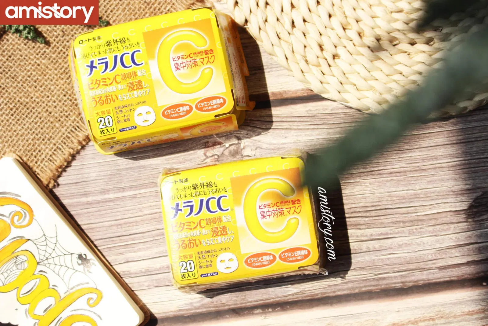 Mặt nạ Melano CC Whitening Mask giàu Vitamin C giúp cải thiện làn da xỉn màu hiệu quả (Nguồn: Internet).