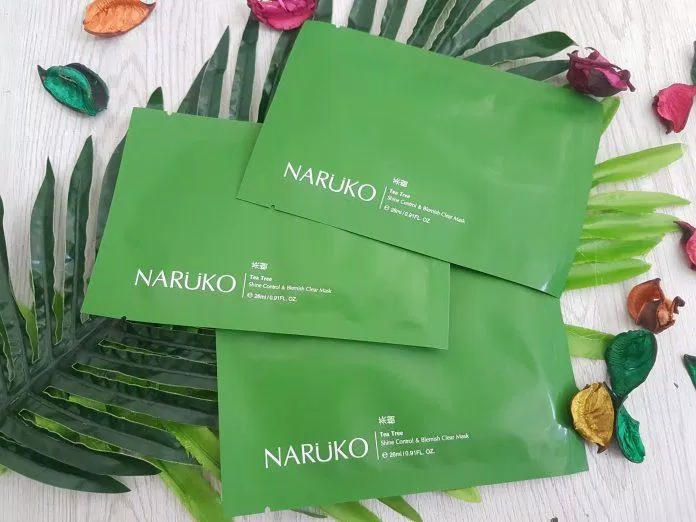 Mặt nạ Naruko Tea Tree Shine Control and Blemish Clear Mask (Nguồn: Internet).