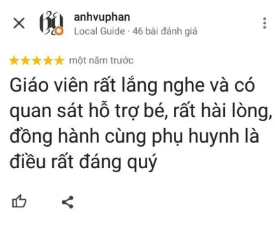 Đánh giá của phụ huynh về trung tâm Anh ngữ ILA (ảnh: BlogAnChoi) Đánh giá của phụ huynh về trung tâm Anh ngữ ILA (ảnh: BlogAnChoi)