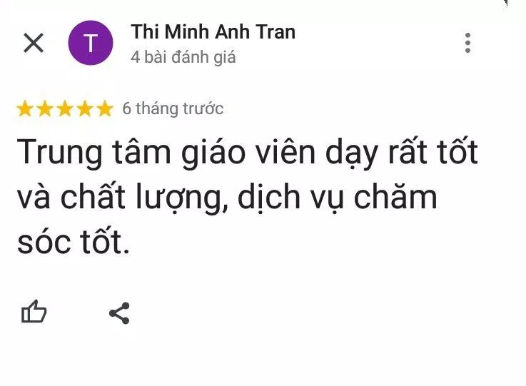 Đánh giá của học viên về trung tâm Anh ngữ ACET (ảnh: BlogAnChoi) Đánh giá của học viên về trung tâm Anh ngữ ACET (ảnh: BlogAnChoi)