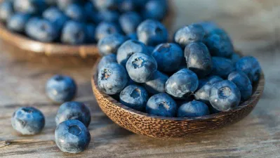 Việt quất chứa nhiều flavonoid và anthocyanin giúp chống viêm và giảm tổn thương gan rất tốt. (Nguồn: Internet) Việt quất chứa nhiều flavonoid và anthocyanin giúp chống viêm và giảm tổn thương gan rất tốt. (Nguồn: Internet)