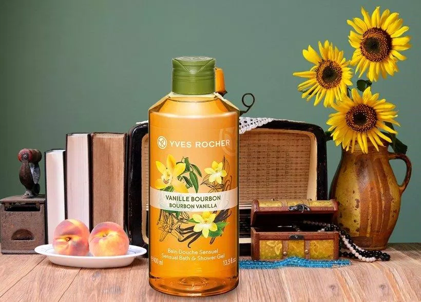 Sữa tắm Yves Rocher Bourbon Vanilla Sensual Bath And Shower Gel (ảnh: internet)