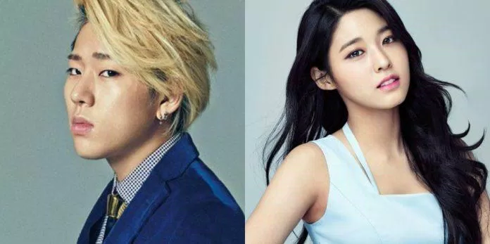 Seolhyun và Zico (ảnh: Internet)