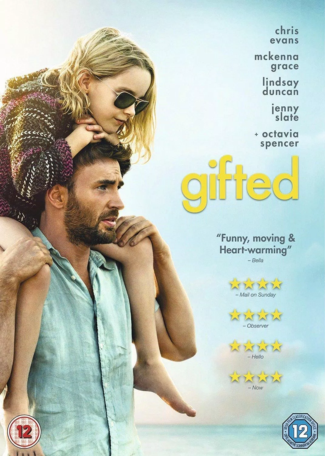 Poster phim Cô Bé Thần Đồng - Gifted (Ảnh: Internet)