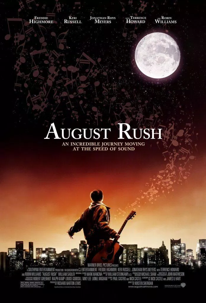 Poster phim Thần Đồng Âm Nhạc - August Rush (Ảnh: Internet)