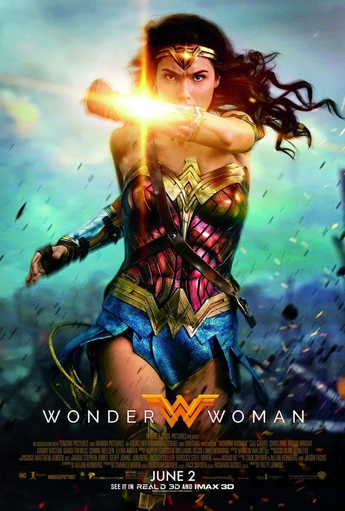 Poster phim Wonder Woman - Nữ Thần Chiến Binh (Ảnh: Internet)
