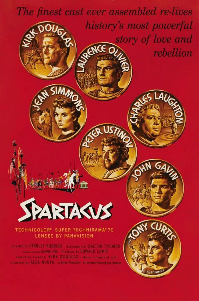 Poster phim Spartacus - Thủ Lĩnh Nô Lệ (Ảnh: Internet)
