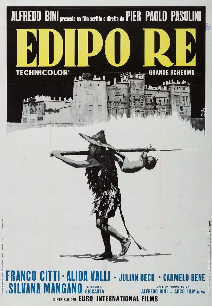 Poster phim Edipo Re (Oedipus Rex) (Ảnh: Internet)