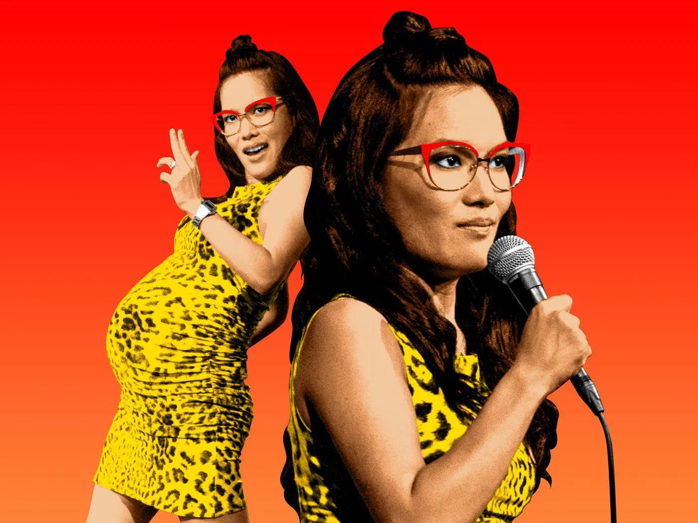 Cô còn được biết đến là diễn viên hài độc thoại ( Ảnh: Internet )