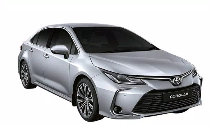 Toyota Corolla Altis All new 2021 phiên bản màu bạc (Nguồn: Internet)