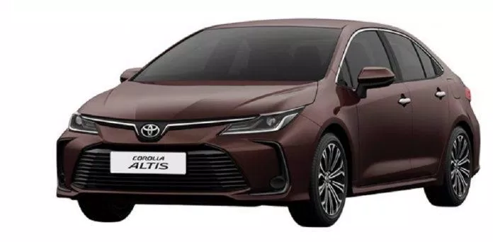 Toyota Corolla Altis All new 2021 phiên bản màu nâu (Nguồn: Internet)