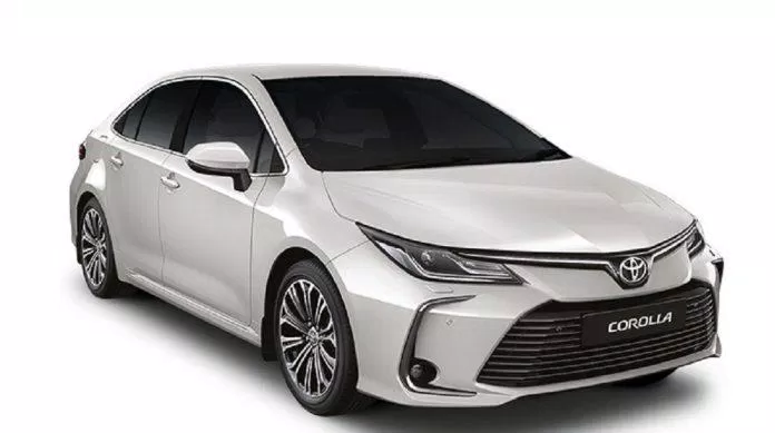 Toyota Corolla Altis All new 2021 phiên bản màu trắng (Nguồn: Internet)