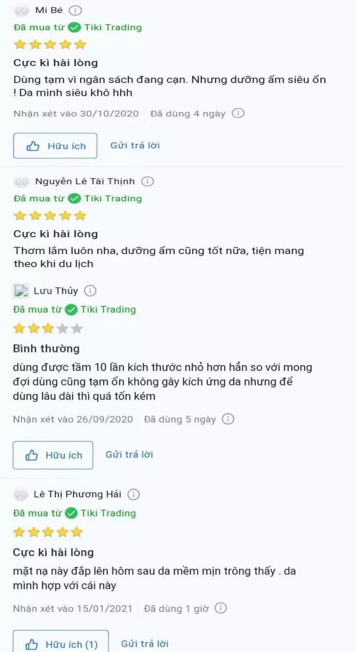 Những phản hồi khác của khách hàng về Tiki (ảnh: BlogAnChoi)