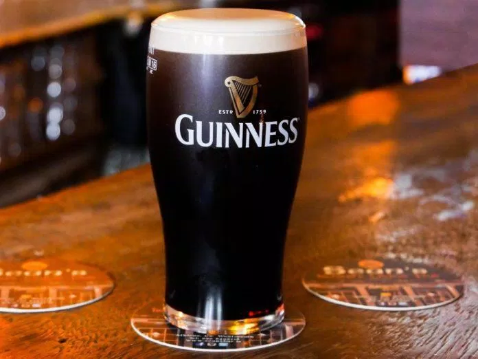 Bia Guinness.  Ảnh: Mạng
