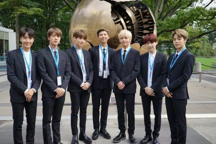 Hình ảnh nhóm BTS được Unicef ​​mời phát biểu tại Liên Hợp Quốc