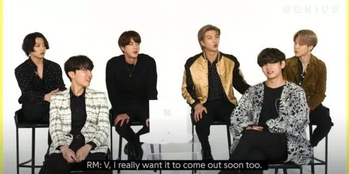 RM cũng bày tỏ sự mong chờ mixtape của anh trai (Ảnh: Internet)
