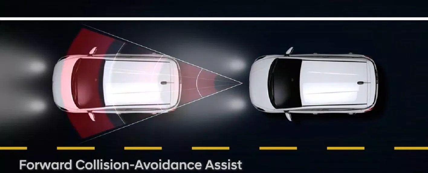 Hệ thống cảnh báo đánh lái tiền va chạm (Nguồn: Internet)