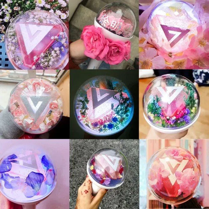 Caratbong thật không hổ danh "nữ hoàng" làng lightstick! (Nguồn: svt_lightstick/twitter)