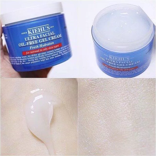 Với texture gel cream độc đáo nên Kem dưỡng ẩm Kiehl’s Ultra Facial Oil-Free Gel Cream thấm rất nhanh (Nguồn: Internet) Với texture gel cream độc đáo nên Kem dưỡng ẩm Kiehl’s Ultra Facial Oil-Free Gel Cream thấm rất nhanh (Nguồn: Internet)
