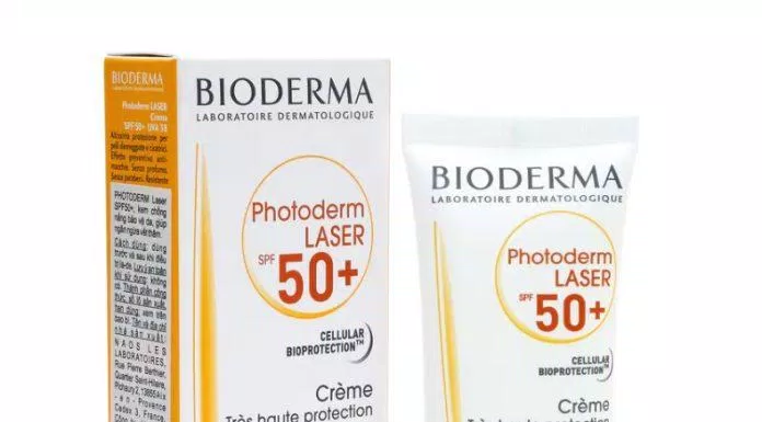 Đây là dòng kem chống nắng dành riêng cho da sau trị liệu của Bioderma (Nguồn: Internet)