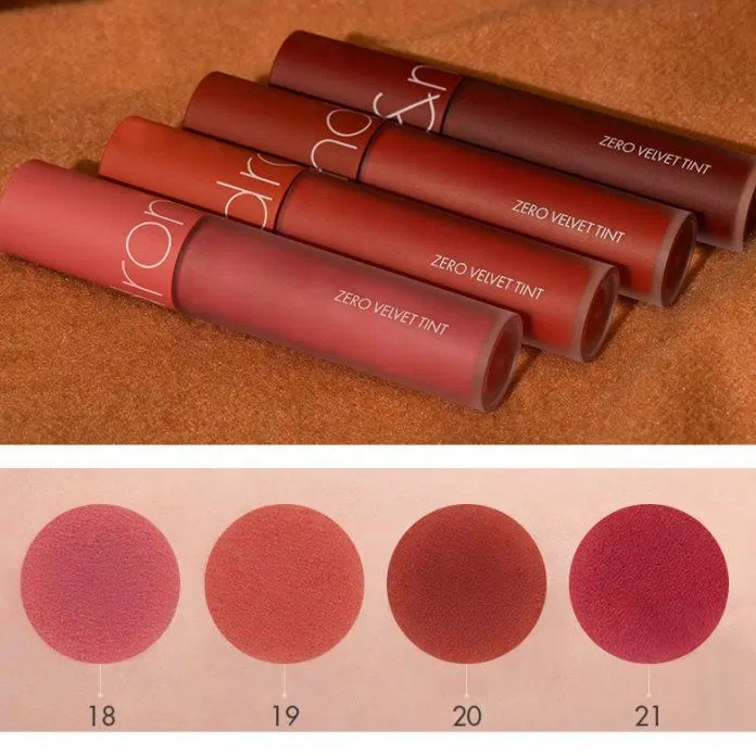 Thiết kế trụ tròn đặc trưng cho dòng Zero Velvet Tint (Nguồn: Internet) Thiết kế trụ tròn đặc trưng cho dòng Zero Velvet Tint (Nguồn: Internet)