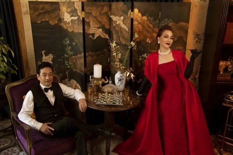 Mối tình bí mật của đại gia Vĩnh Nghị (cố NSND Hoàng Dũng) và Lý Lệ Hà (NSND Lê Khanh). (Ảnh: Internet).