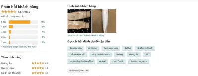 Cosrx Comfort Ceramide Cream nhận được phản hồi cực kì tích cực từ người dùng trên Amazon (Nguồn: Internet)