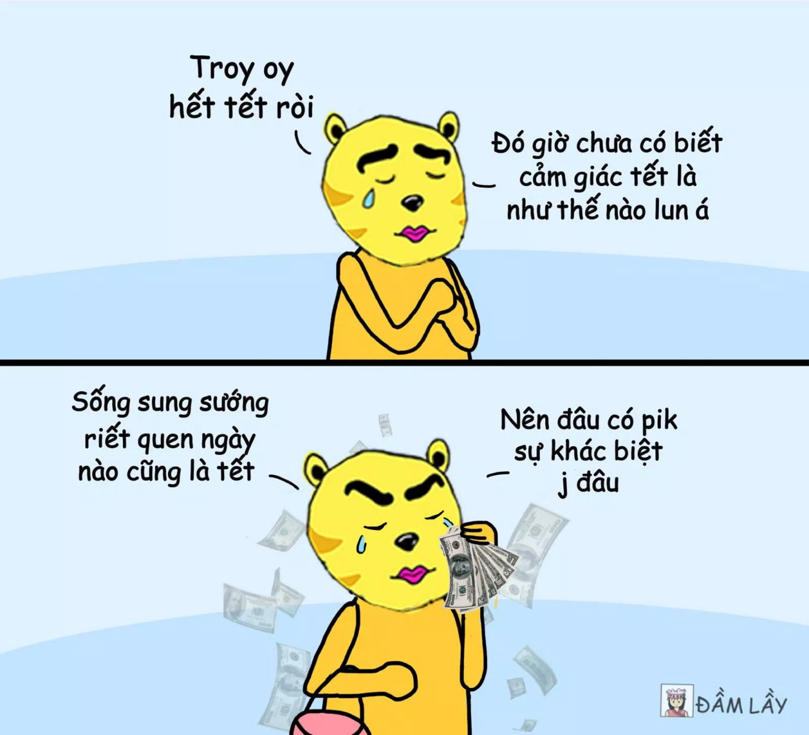 Nhân vật chính của Đầm Lầy là Thỏ Con. Nguồn: Đầm Lầy