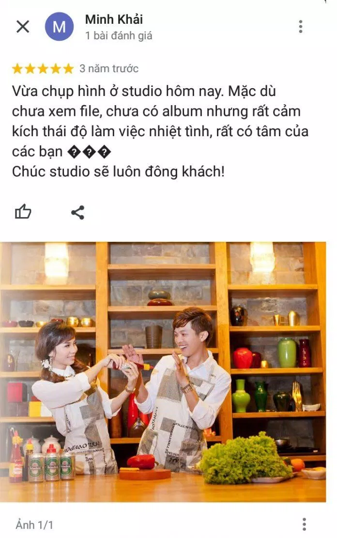Đánh giá của khách hàng về Áo Cưới Nguyễn Tú (ảnh: BlogAnChoi) Đánh giá của khách hàng về Áo Cưới Nguyễn Tú (ảnh: BlogAnChoi)