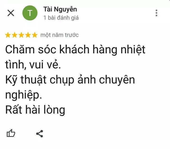 Đánh giá của khách hàng về Áo Cưới Nguyễn Tú (ảnh: BlogAnChoi)