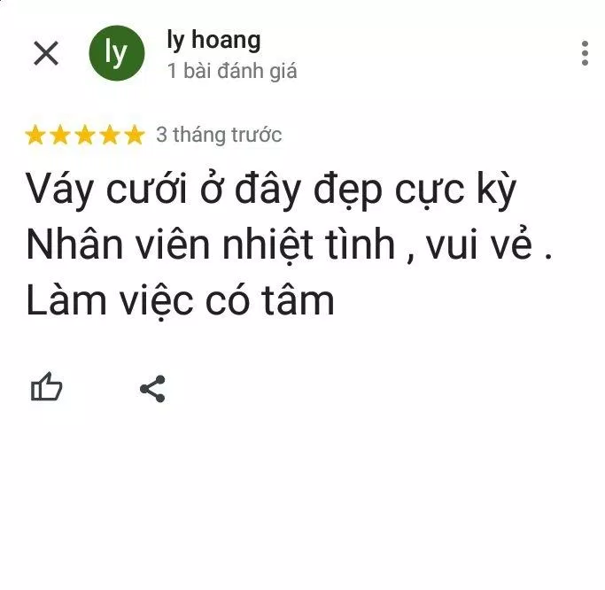 Đánh giá của khách hàng về Thạch Anh Studio (ảnh: BlogAnChoi) Đánh giá của khách hàng về Thạch Anh Studio (ảnh: BlogAnChoi)