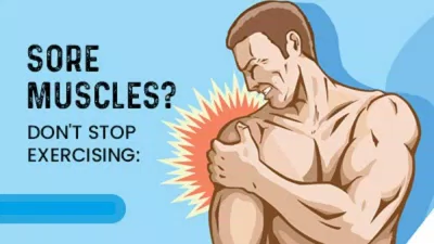Không cần thiết phải ngừng tập luyện quá lâu khi bị đau cơ nhé (Ảnh: Internet).