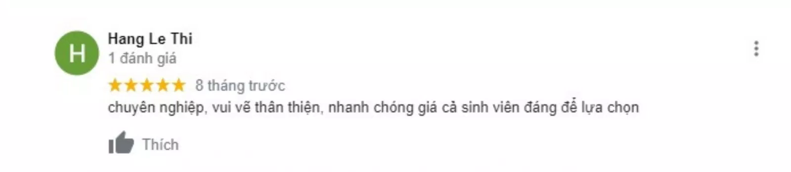 Đánh giá của khách hàng về Vận tải Minh Quân. (Nguồn: BlogAnChoi)
