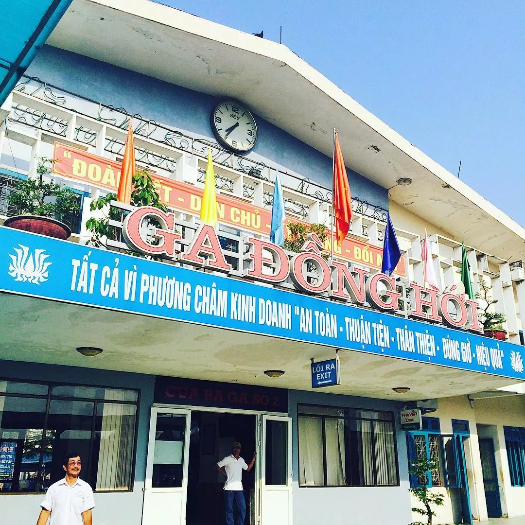 Nhà ga thành phố Đồng Hới (Nguồn: Internet)