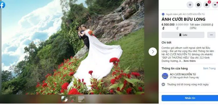 Bảng giá dịch vụ của Áo Cưới Nguyễn Tú (ảnh: BlogAnChoi) Bảng giá dịch vụ của Áo Cưới Nguyễn Tú (ảnh: BlogAnChoi)