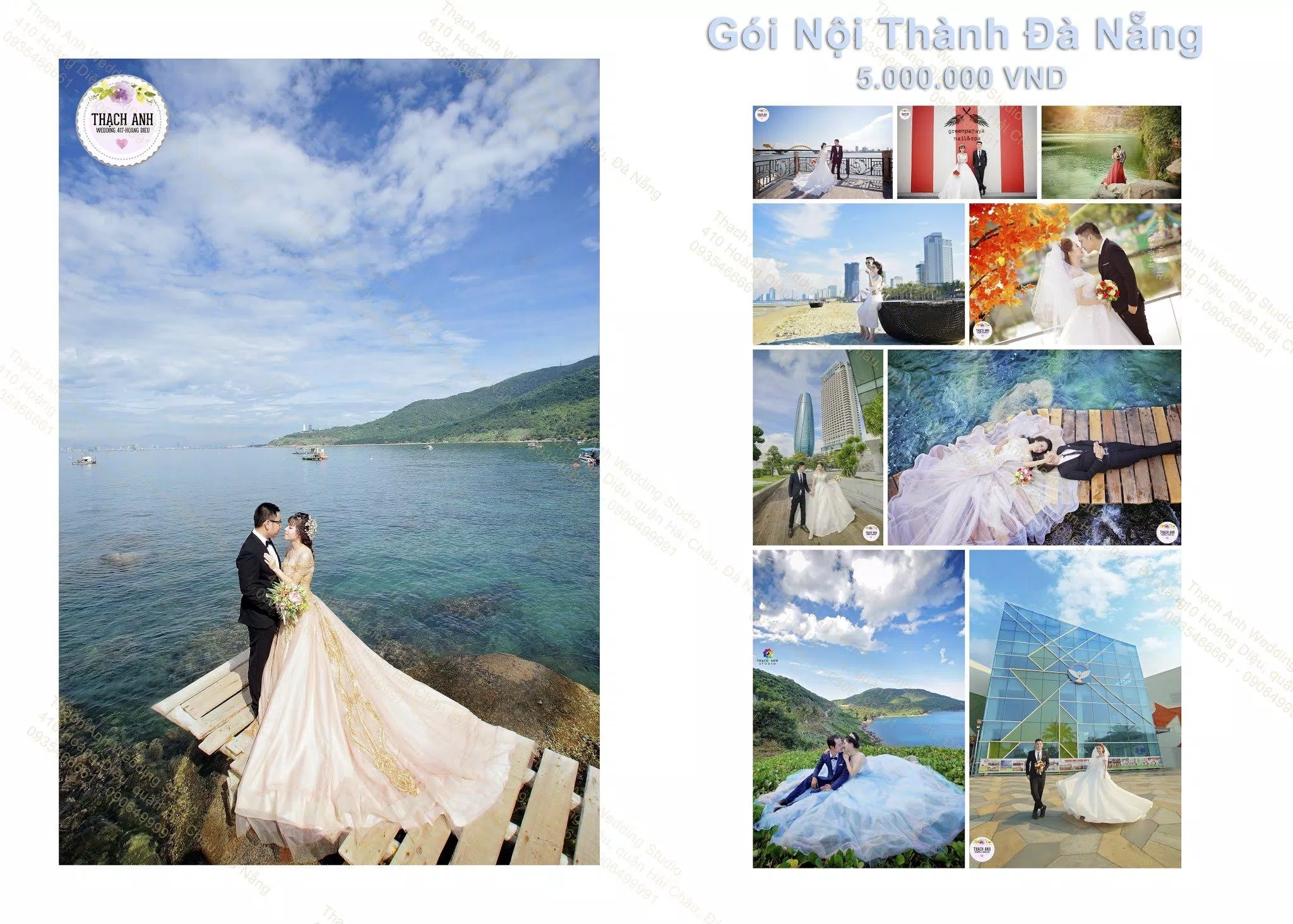 Bảng giá dịch vụ của Thạch Anh Studio (ảnh: Thạch Anh Studio)