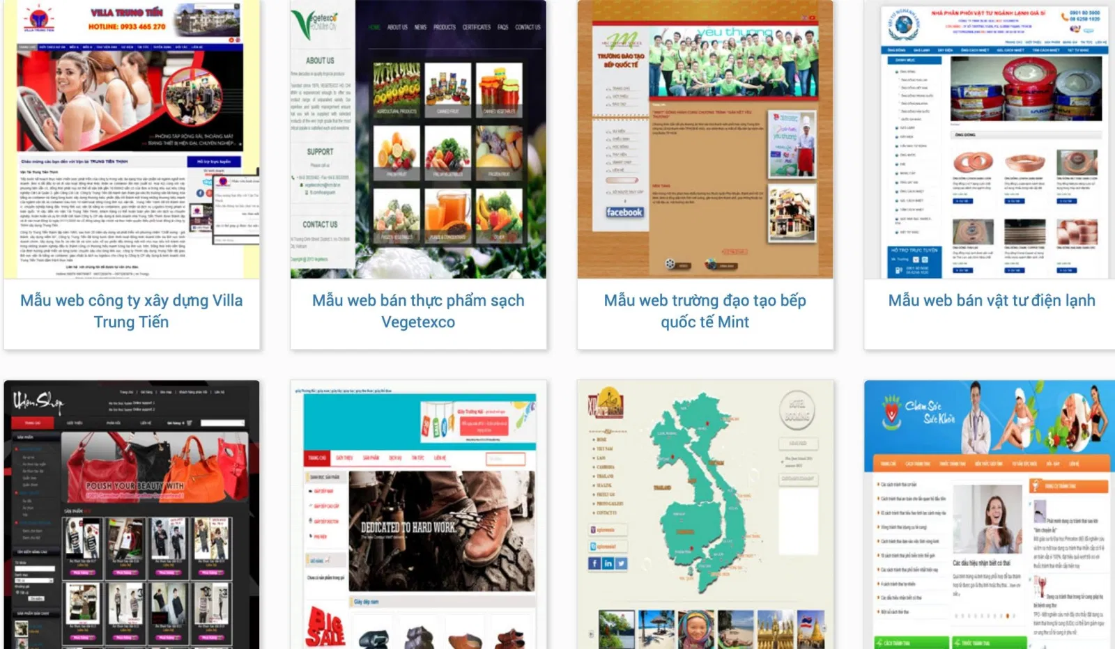 Mẫu giao diện của Công ty Thiết kế Web 123Corp Hồ Chí Minh (Ảnh BlogAnChoi) Mẫu giao diện của Công ty Thiết kế Web 123Corp Hồ Chí Minh (Ảnh BlogAnChoi)