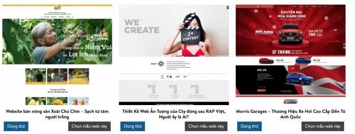 Giao diện của Công thiết kế web MYPAGE Hồ Chí Minh (Ảnh BlogAnChoi)