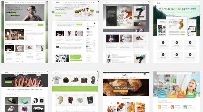 Một số mẫu giao diện của WEBICO Hồ Chí Minh (Ảnh BlogAnChoi)