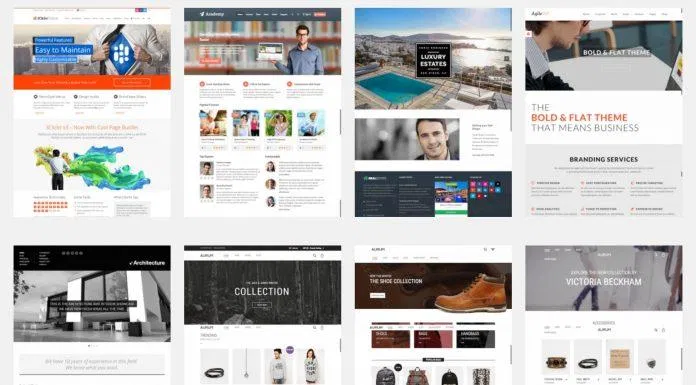 Một số mẫu giao diện của WEBICO Hồ Chí Minh (Ảnh BlogAnChoi)