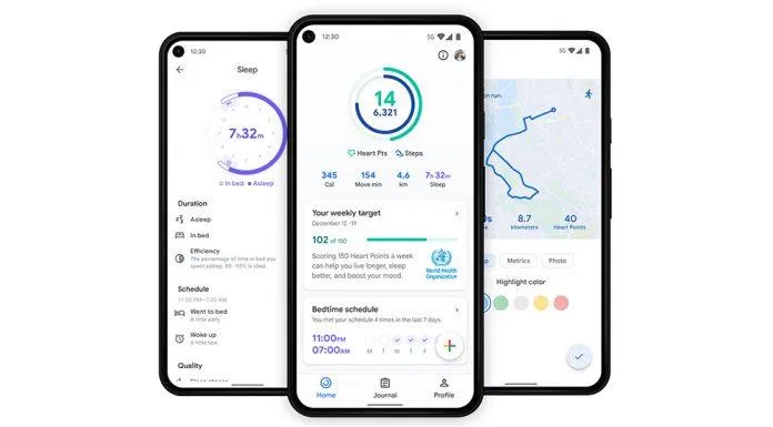 Google FIt có nhiều chức năng giúp bạn quản lý bản thân tốt hơn (ảnh: Internet).