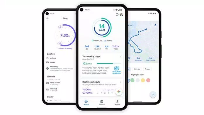 Google FIt có nhiều chức năng giúp bạn quản lý bản thân tốt hơn (ảnh: Internet).