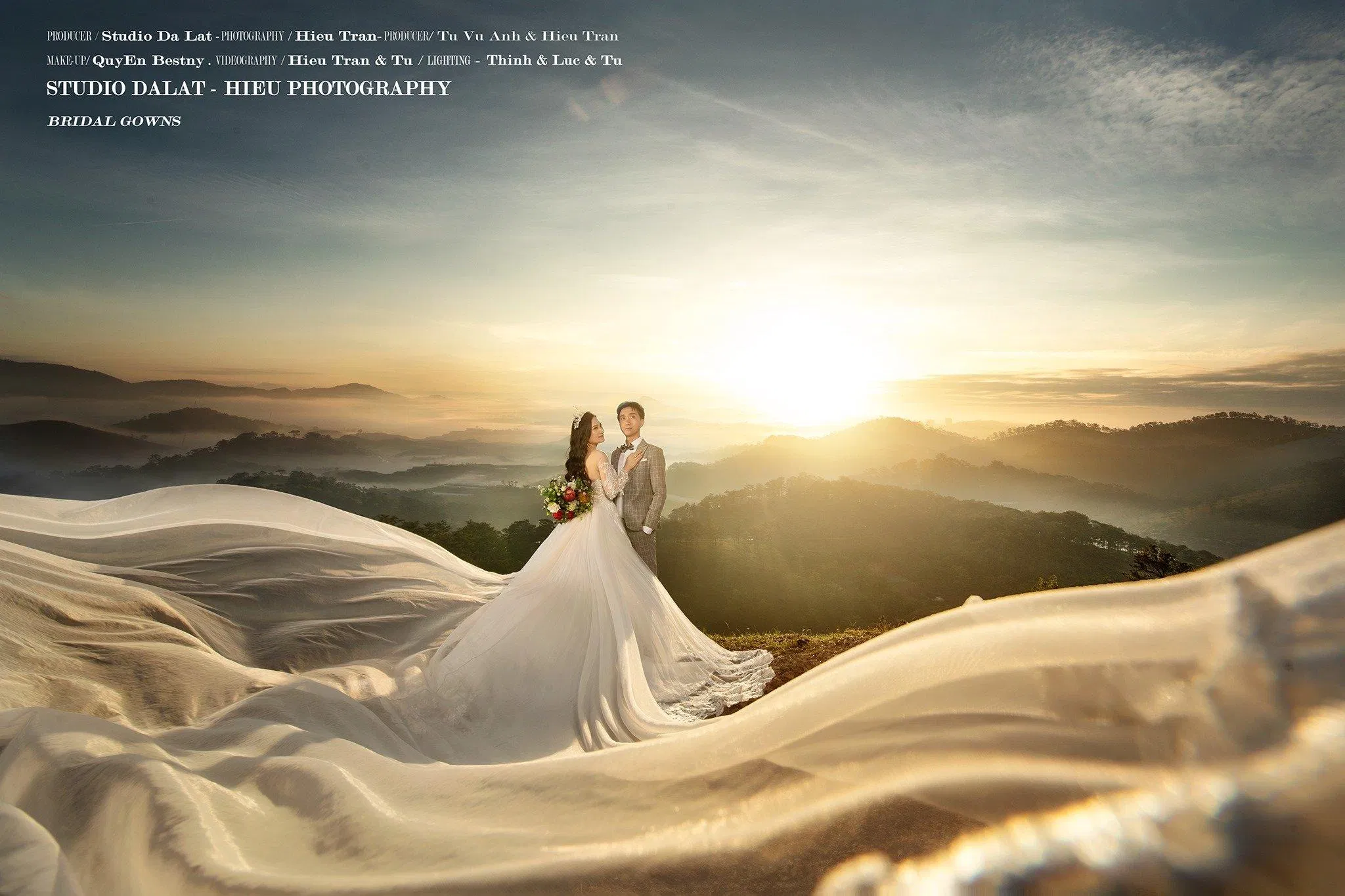 Ảnh cưới của Hiếu Photography rất mộc mạc và chứa nhiều cảm xúc (Ảnh Hiếu Photography)
